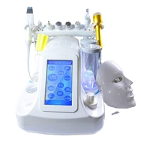 12 in 1 water dermabrasion oxygen facial machine home microdermabrasion hydra diamond peel biolight small bubble