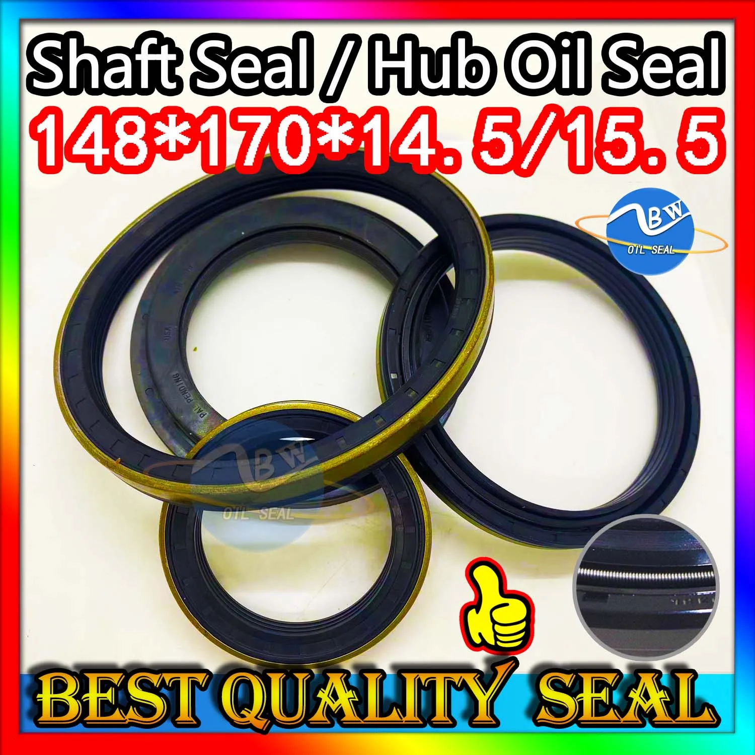 

Cassette Oil Seal 148*170*14.5/15.5 Hub Oil Sealing For Tractor Cat 148X170X14.5/15.5 Combined New Holland High Quality Pipe