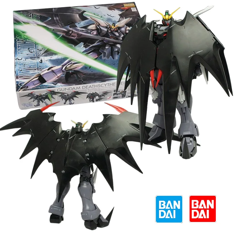 

Bandai MG 1/100 GUNDAM Wing XXXG-01D2 Gundam Death Scythe Hell EW Model Kit аниме Action Fighter Assembly, коллекционные модели игрушек
