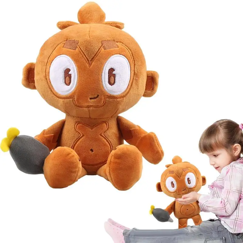 

Мягкие плюшевые пушистые игрушки 30 см TD6, игрушка-обезьянка, надувная подушка, воздушный шар, башня обороны, Дротика, обезьянка, мягкие пушис...