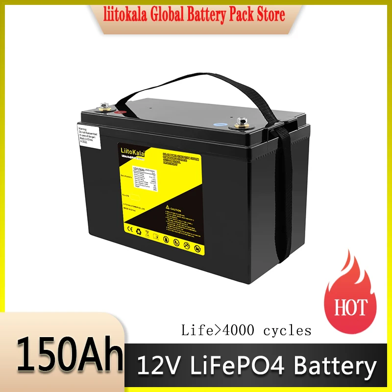 

12 В 4000 Ач Lifepo4 Iithium железо фосфат ipx5 Солнечная аккумуляторная батарея беспошлинная новая категория встроенный срок службы циклов и более