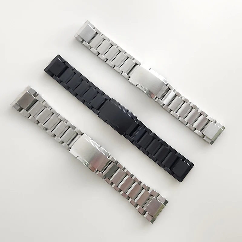 QuickFit 22 26mm Stainless Steel Band For Garmin Fenix 7X 6X 5X 7 6/Epix Gen 2 MARQ FR 955 Descent/TACTIX Metal Strap Bracelet