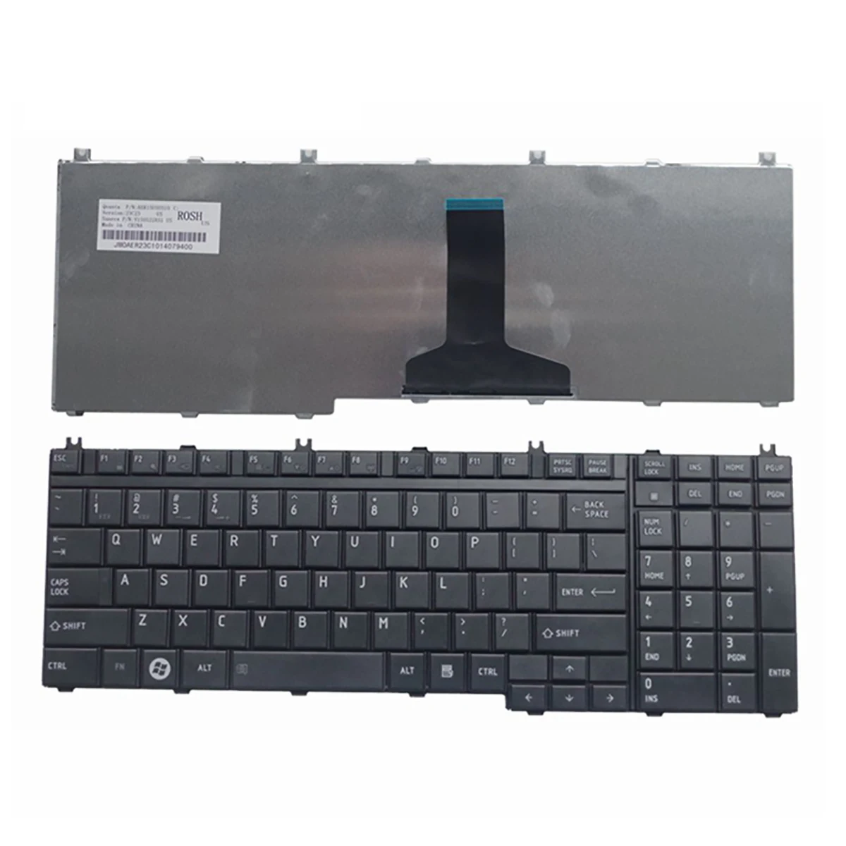

Keyboard for Toshiba Satellite P300 P305 P500 P200 P205 P505 L350 L355 L500 L505 X200 X505 X300 A500 A505 F501 L535 US Matte