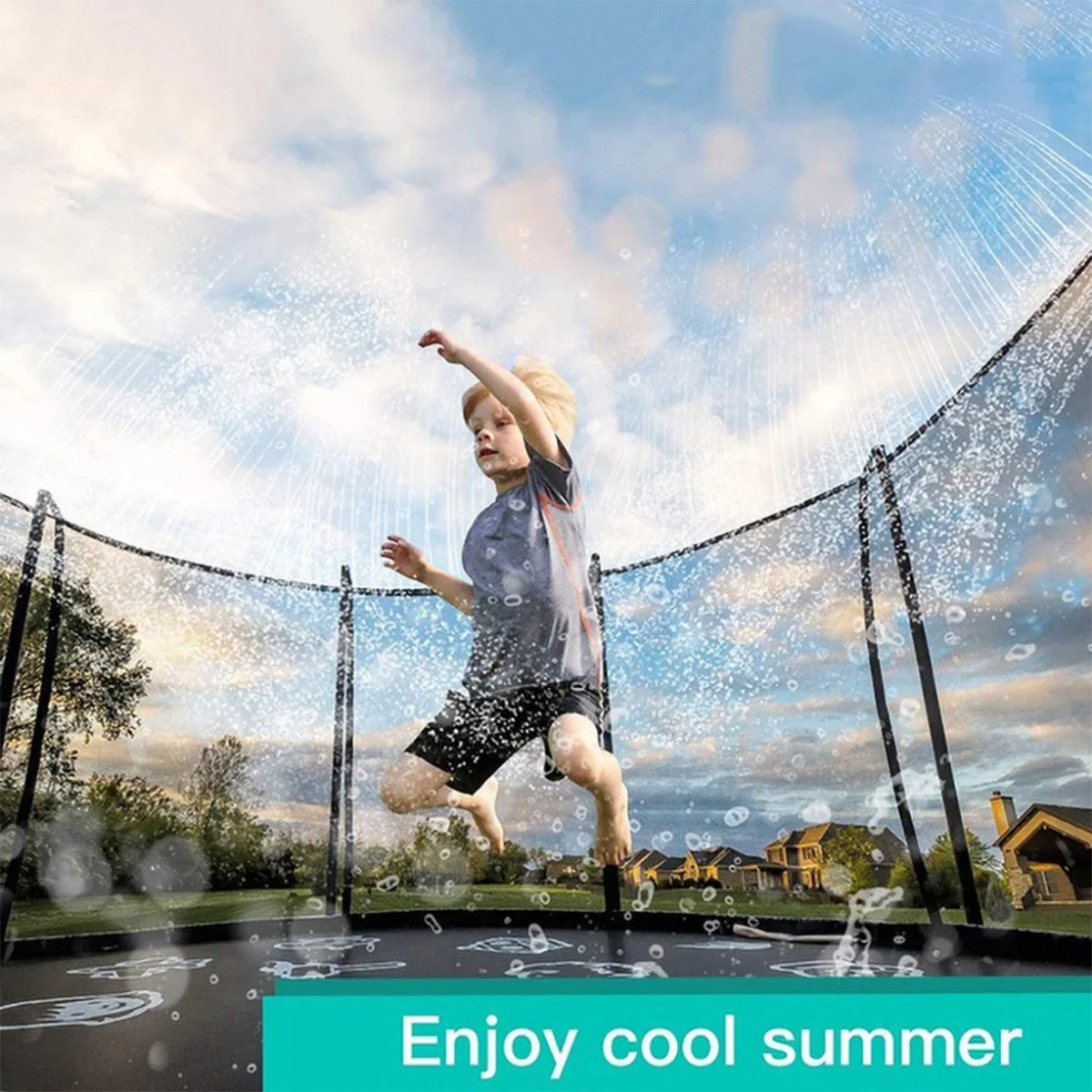 Распылитель воды для детского батута прочный ПВХ спринклер аквапарка аксессуары