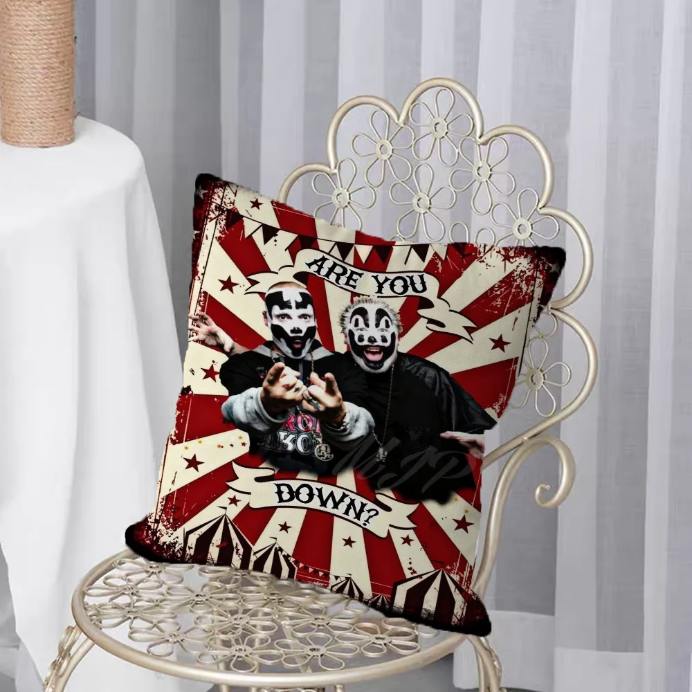 Наволочки I-crazy с изображением клоуна повязки ICP Juggalo Faygo 45x45 Декоративные Чехлы для