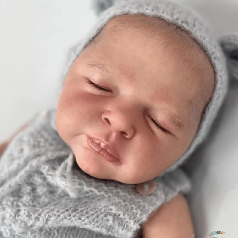 Кукла реборн Эллиот комплект из 21 дюйм незавершенная Неокрашенная кукла с