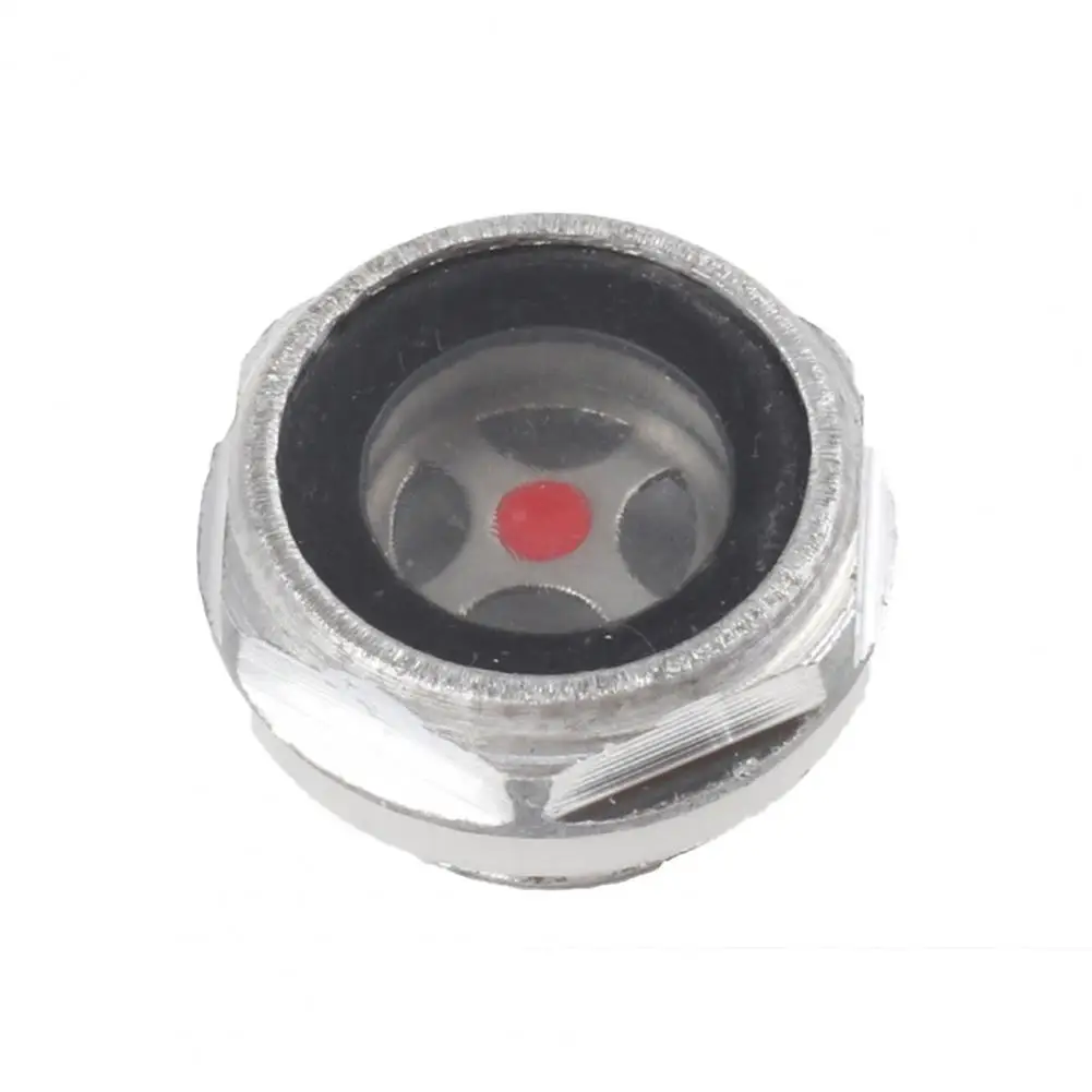 Sights Glass Heavy Duty Aluminum Threaded Oil Level Gauge Sights Glass Car Supplies
