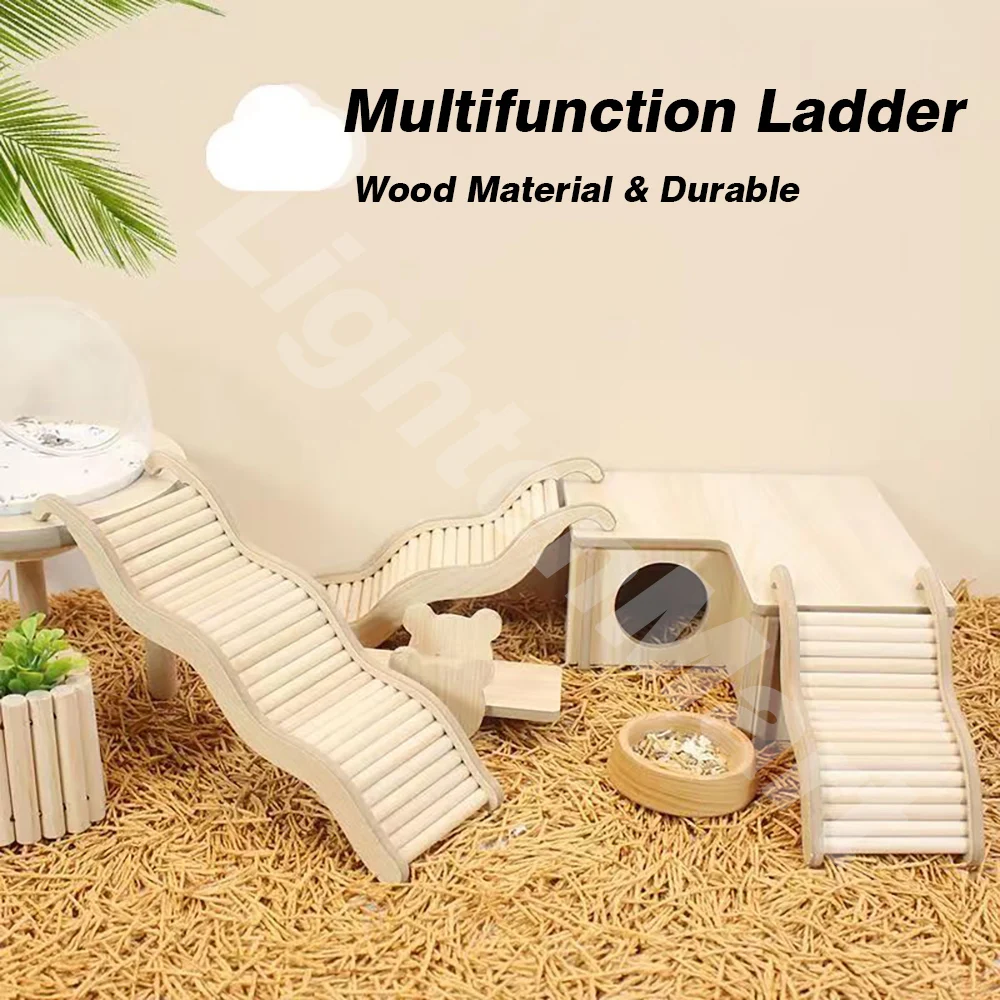 

Хомяк, деревянная лестница, игрушки для скалолазания, Guniea, свинья, доска