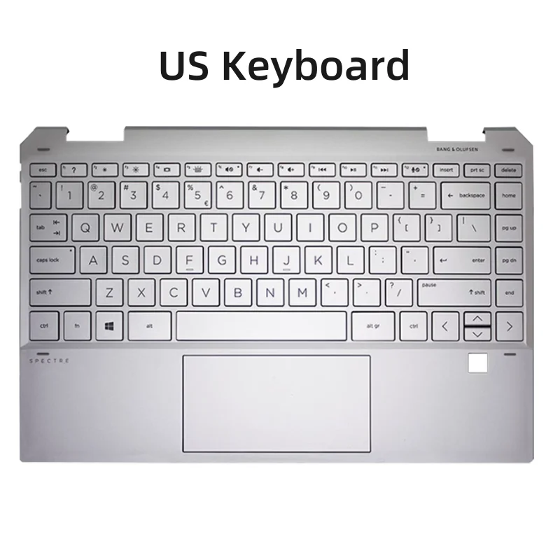 Новая оригинальная клавиатура для HP Spectre X360 13-AW TPN-Q225 US/GR/SW/FR с крышкой упора рук