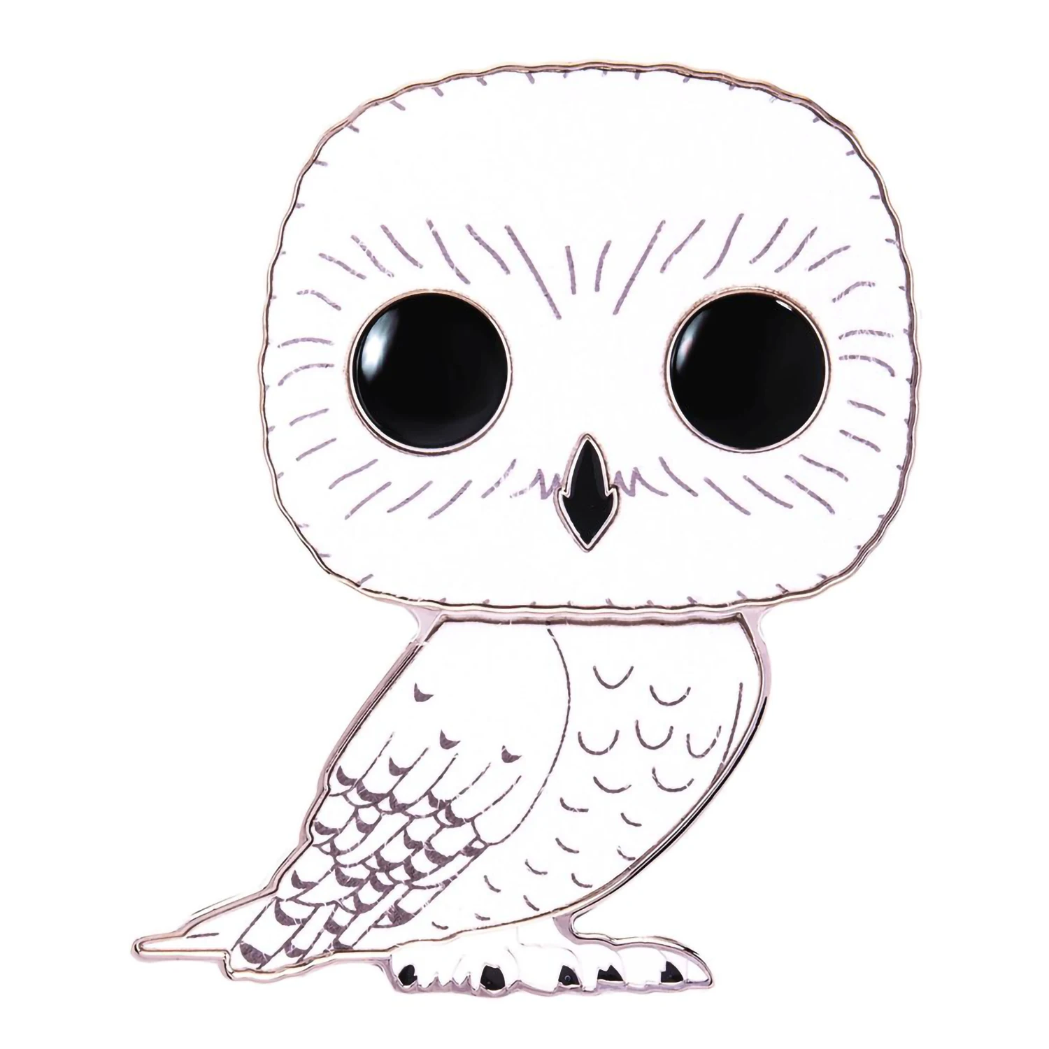 Значок Funko POP! Pin Harry Potter Hedwig Large Enamel Chase HPPP0005 (48555)|Игровые фигурки и трансформеры| |