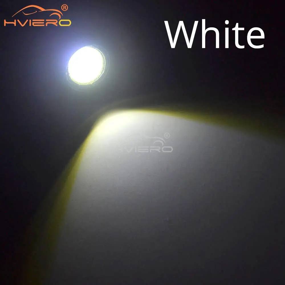 

2/4/10 шт. авто Eagle Eye дневные ходовые огни серебряный корпус светодиодный Drl резервный фонарь 23 мм автомобильный указат...