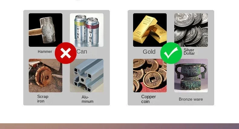 Высокоточный ручной металлоискатель прибор для охоты за сокровищами видимый