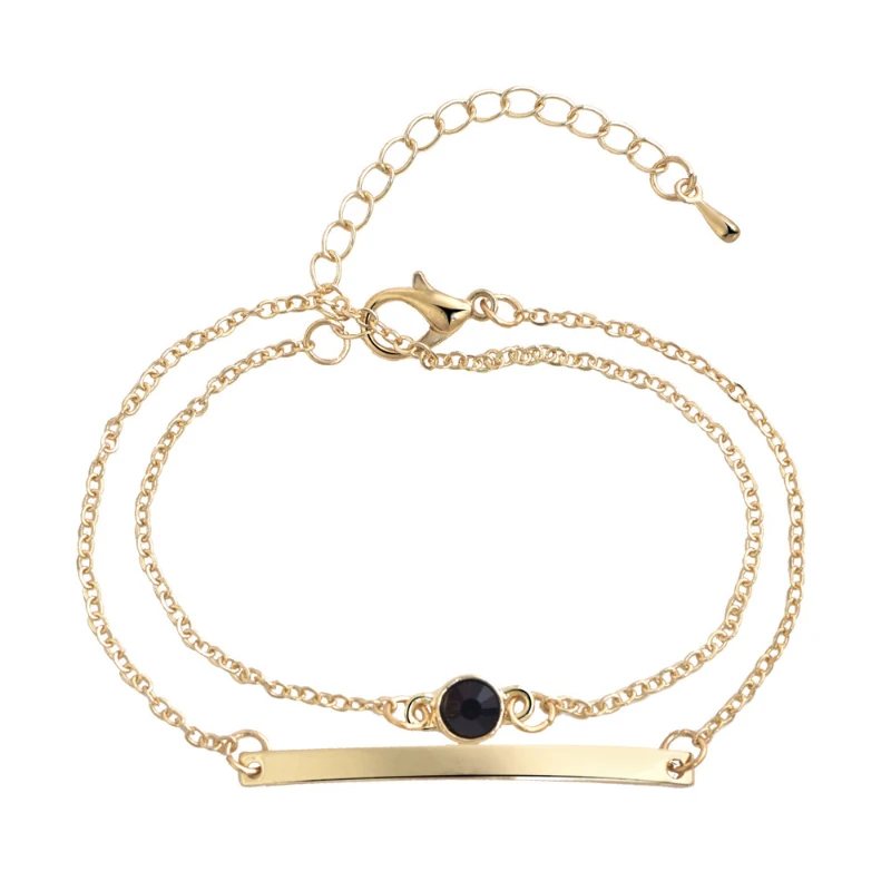 

2022 Bracelet Simple Retro Bracele Layer Design Women's Bracelet Temperament Gift Charm Bracelet Designer Chrams Jewelry