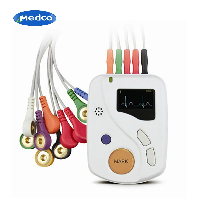 

24 hor Holte portable ecg machine 12 channel