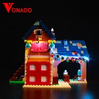 vonado led lighting kit for 41721 organic farm building blocks set not include the model bricks diy toys for children