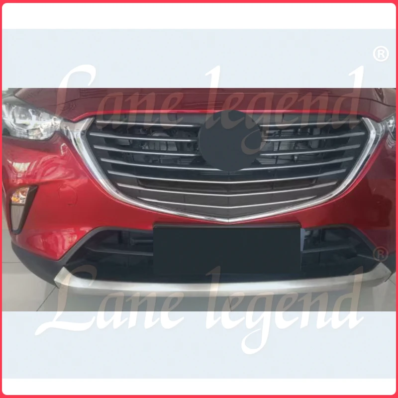 Качественный сплиттер для переднего бампера Mazda CX3 CX-3 2014-2024 передний бампер