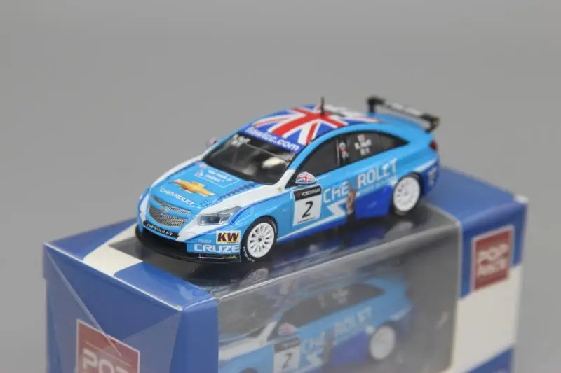PopRace 1:64 туристические автомобильные гоночные модели 2011 Макао WTCC Cruze для Chevrolet