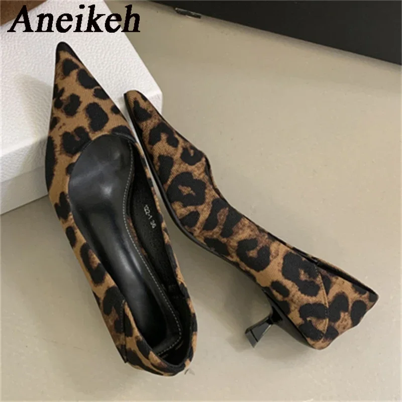 Aneikeh/2029 новая модная весенне-осенняя женская обувь из искусственной кожи