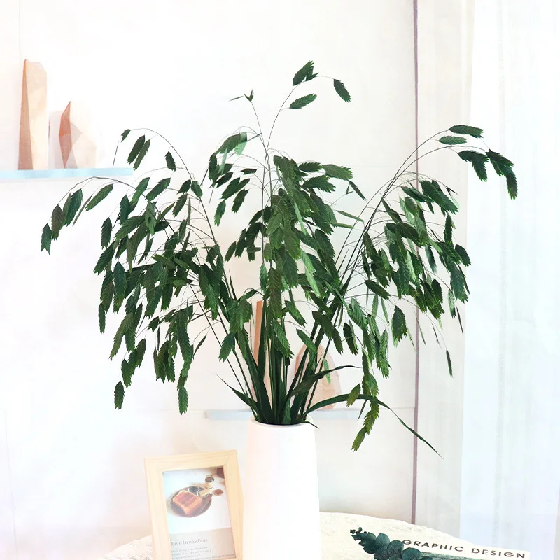 

Immortal Little Hope Grass Dried Flower Bouquet Home Decoration Ornaments Ins Online Celebrity Pneumatic Grass Brick Grass