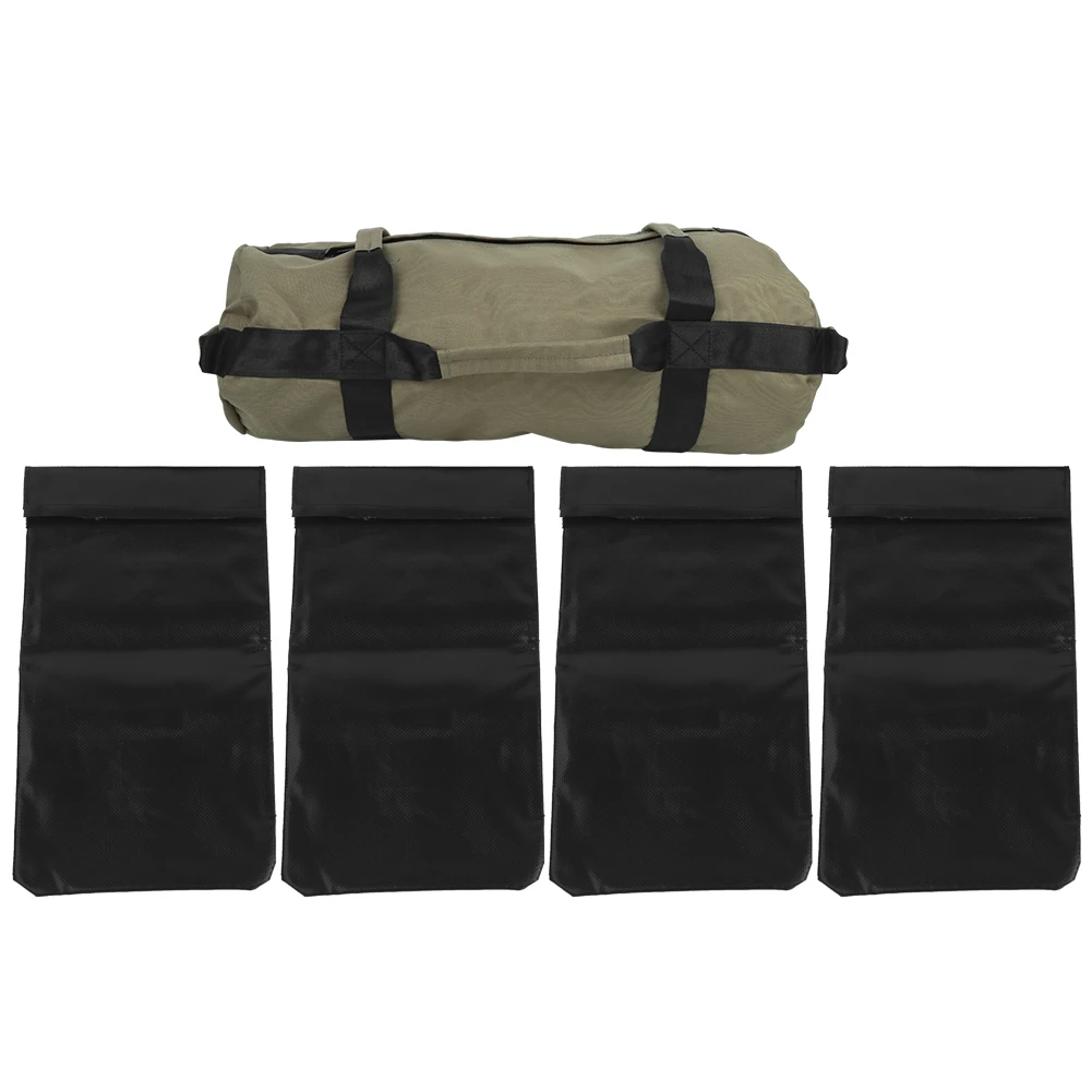 

48x20cm Outdoor Fitness Weightlifting Sandbag Weight Adjustable Power Bags for Strength Training Exercise