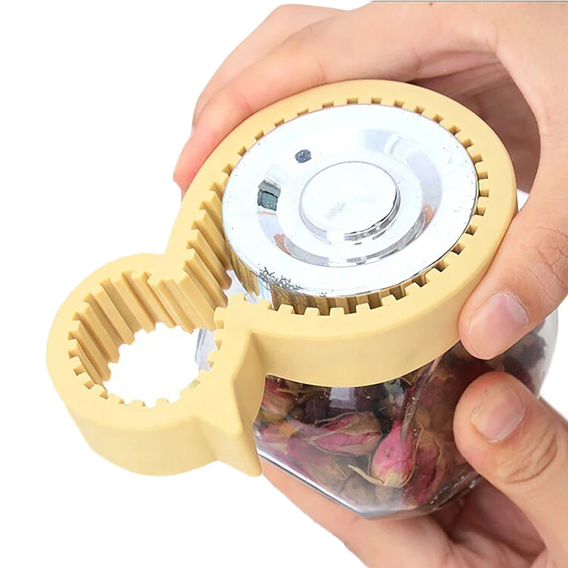 

1 PC Silicone Multi-Function Jars/Bottles Opener Kitchen Tool Beer Opener Kitchen Tool Gift