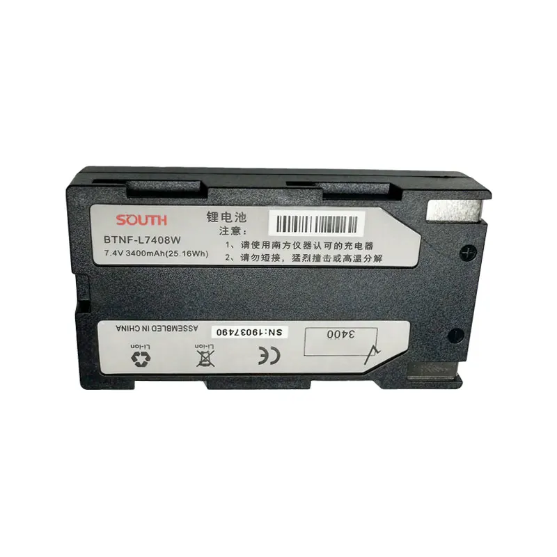 Фото GPS RTK 7,4 В 3400 мАч BT-L7408W Аккумулятор для South S82 Ruide R90i/R6 Kolida K5/K9 Шлифовальные инструменты T66 GNSS №3