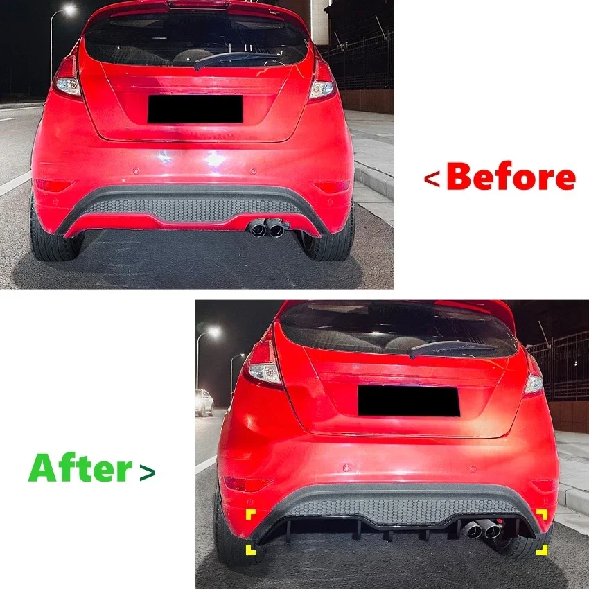 Новинка! Диффузор для заднего бампера автомобиля разветвители губ спойлер