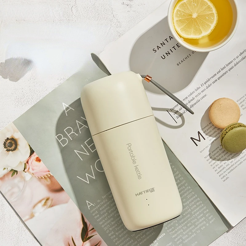 

Портативный металлический чайник, розовый свисток, чайник для кипячения воды, портативный водонагреватель