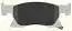 

B2234815kd13 inner brake pad for ASTRA K (CAP 276)