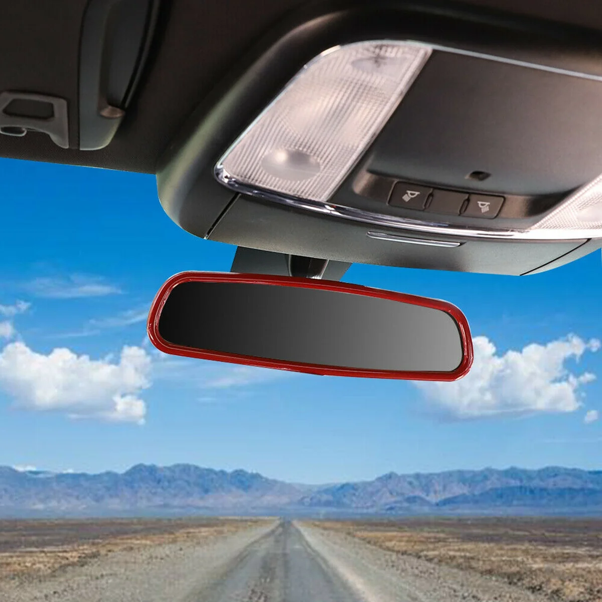 Декоративное кольцо для зеркала заднего вида в салоне автомобиля облицовочная