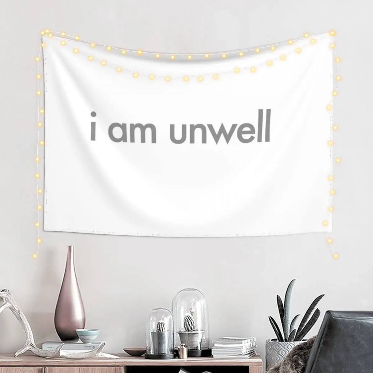 Гобелен Я не колодец подвесной настенный декор для спальни эстетические