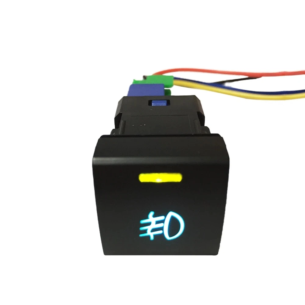 

Передняя противотуманная фара для автомобиля, внешняя подсветка, кнопка управления противотуманной фарой для Toyota Camry V70 2018 Avalon RAV4 Prado 2020, аксессуары