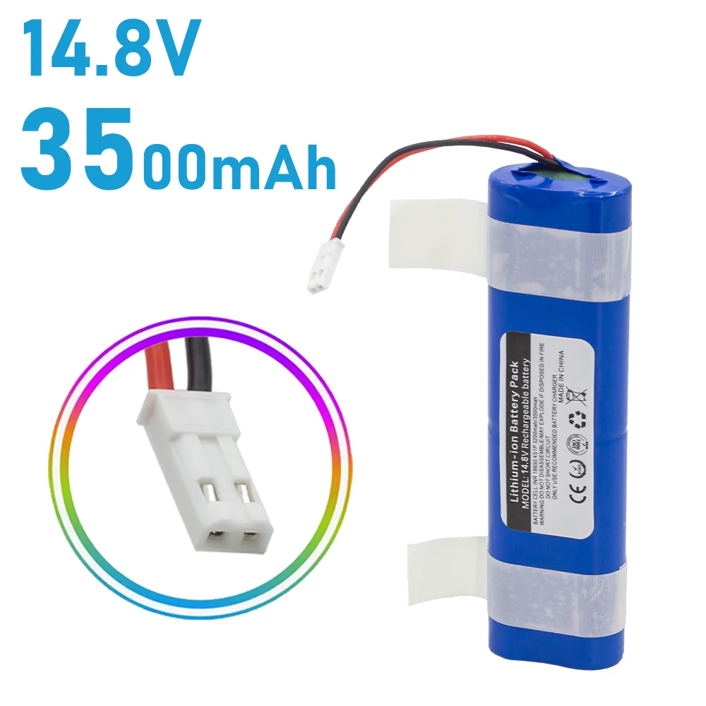 

14.8V 3500mAh Lithium Battery For ILIFE V3s Pro, V50, V5s Pro, V8s, X750 Robot Vacuum Cleaner Battery for ZACO,V3,V40 ,V5x