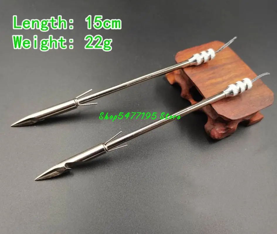 1 шт. Дротика Рыболовная катушка Рогатка стрела головка для входа вода гладкая