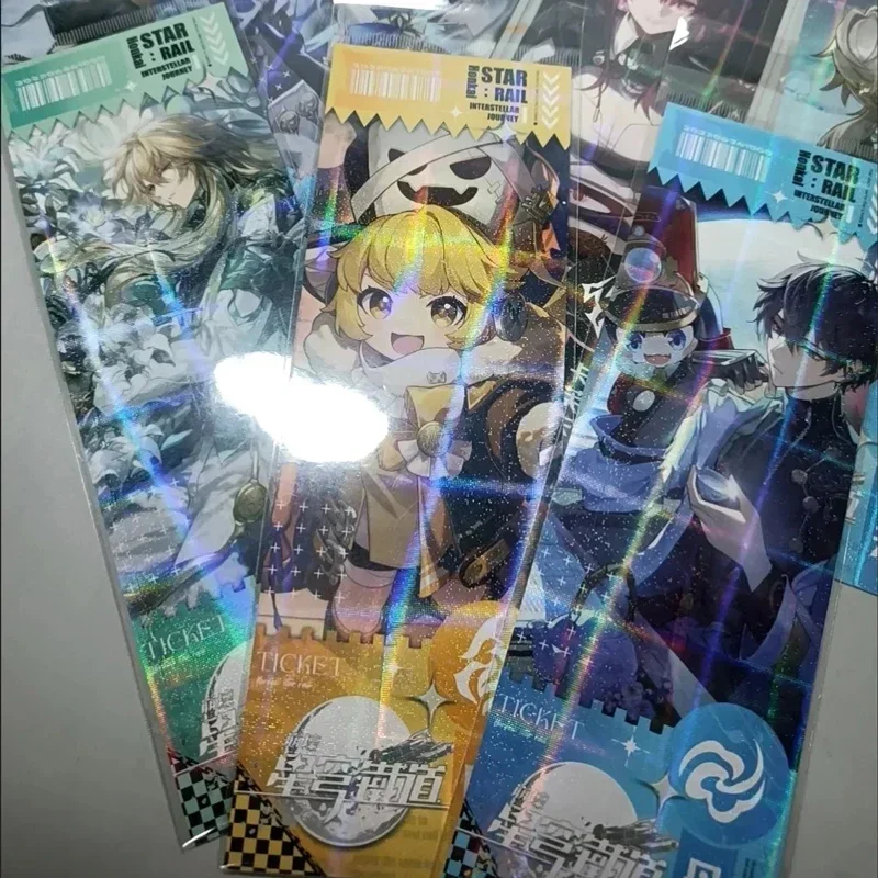 Honkai: Звездный планка билет Светлячок стоящая живопись HD лазерная бумага
