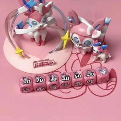 9 шт./компл. игральные кости PTCG Pokemon Match счетчик повреждений индикатор ролевые игры