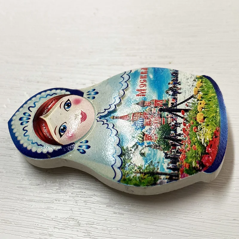 Московский магнит для холодильника 3D туристические сувениры магнитные