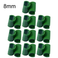 10pcs trellis cross buckle greenhouse orchard framework clip garden plant connector fixed durable for stakes flower rattan