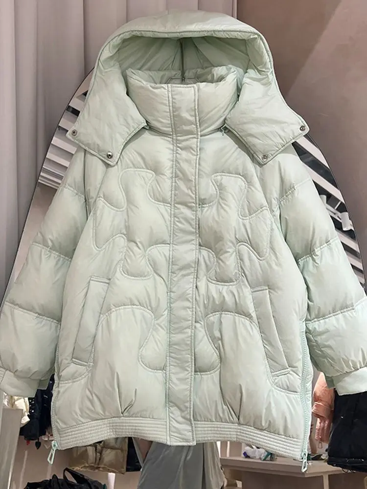 Women Down Jacket New Casual Style White Duck Down Jackets Autumn Winter Coats And Parkas Female Outwear