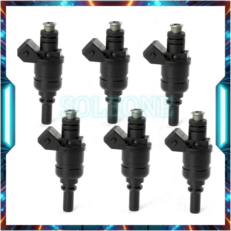 6 шт. автомобильные топливные форсунки 1427240 13537546244 Для Bmw 325Ci 320 325I X3 Z4 2.5L 2.8L 1998-2006