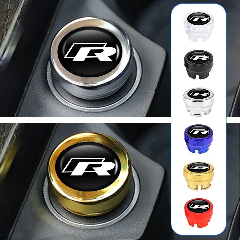 Салон автомобиля крышка прикуривателя пылезащитный колпачок для VW R GTI Polo Golf Passat