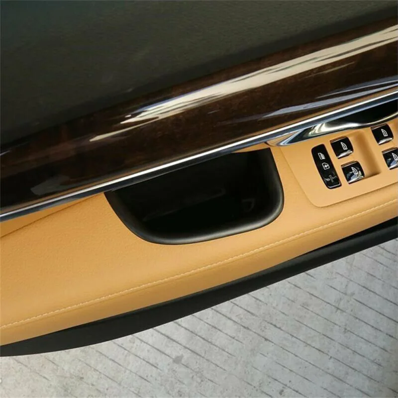 

Armrest Door Storage Box Interior Inner ABS Plastic Accessories 1 Pair