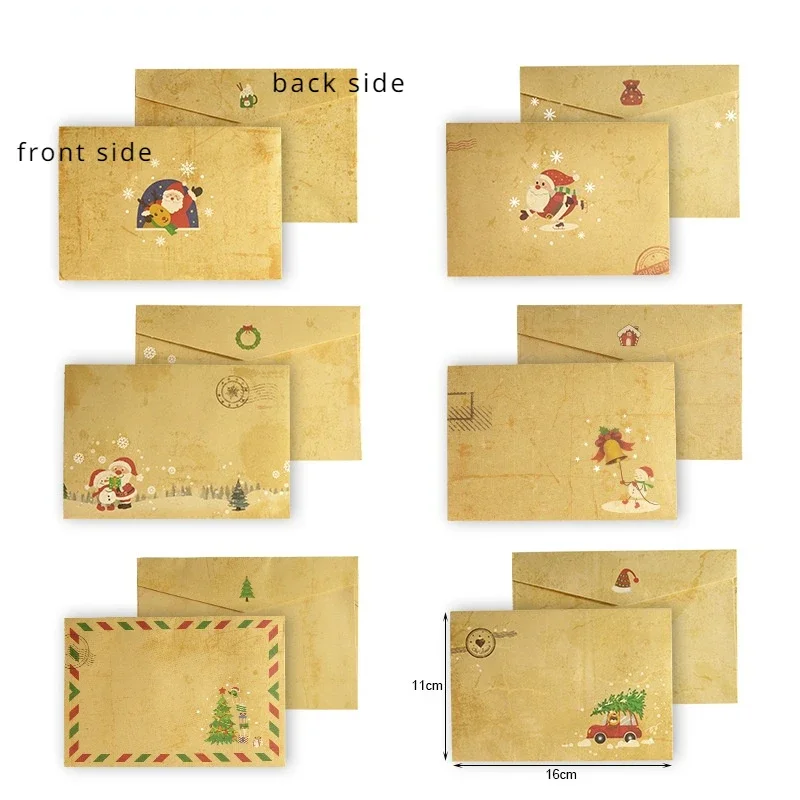 Набор конвертов из крафт-бумаги Pelsone