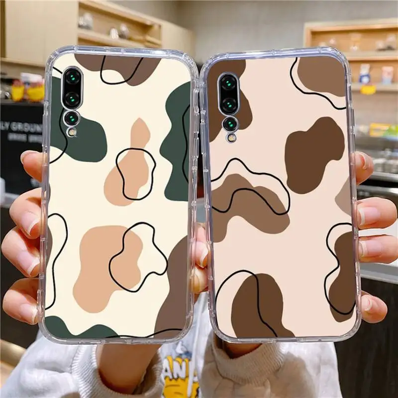 

Abstract Art Painting Phone Case For Xiaomi 11 Redmi Note 11pro5G 8 8T 9 9A 9S 10 K30 10T Pro Ultra K40pro Transparent Case