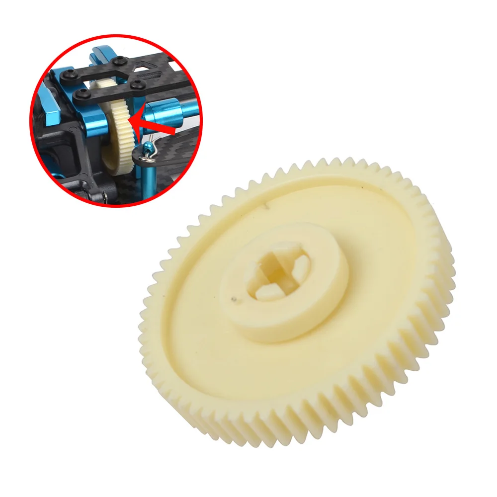 

1Pcs TT-01 61T Wheel Spur Gear tyre Gear for 1/10 Tamiya TT01 TT01E Chassis GB5 RC Drift Car Upgrades Parts 51004