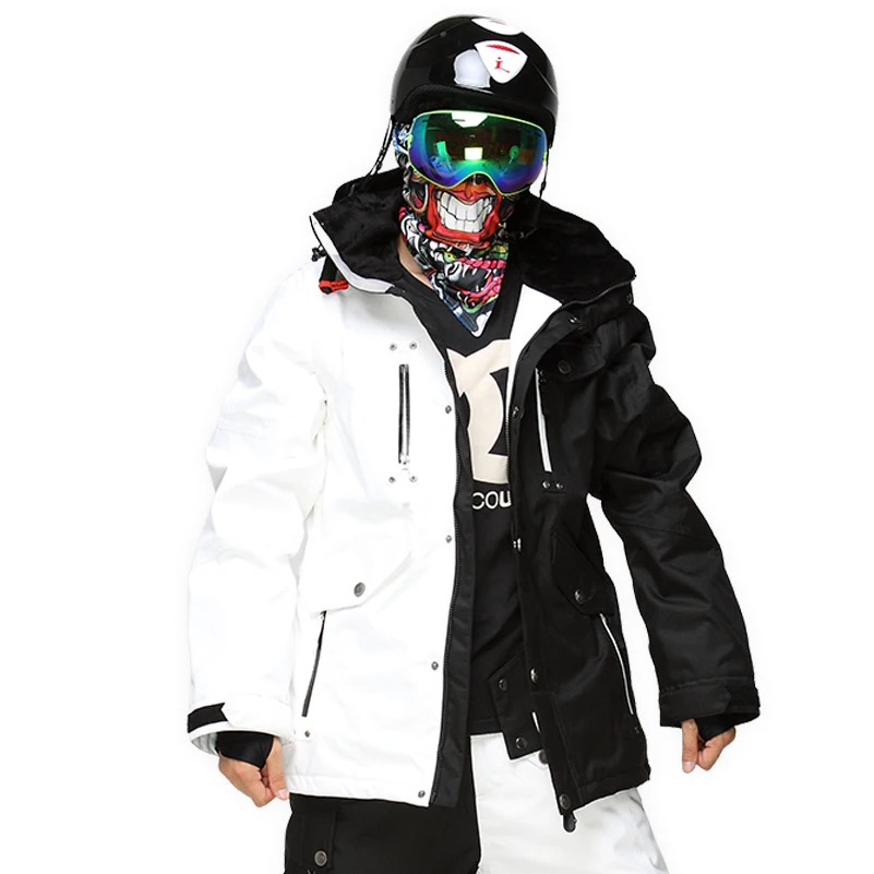 -30 degree Ski Suit men Winter male Jackets Warm Waterproof men's Jacket Outdoor Snowboard Cycling  jackets snowboard jacket