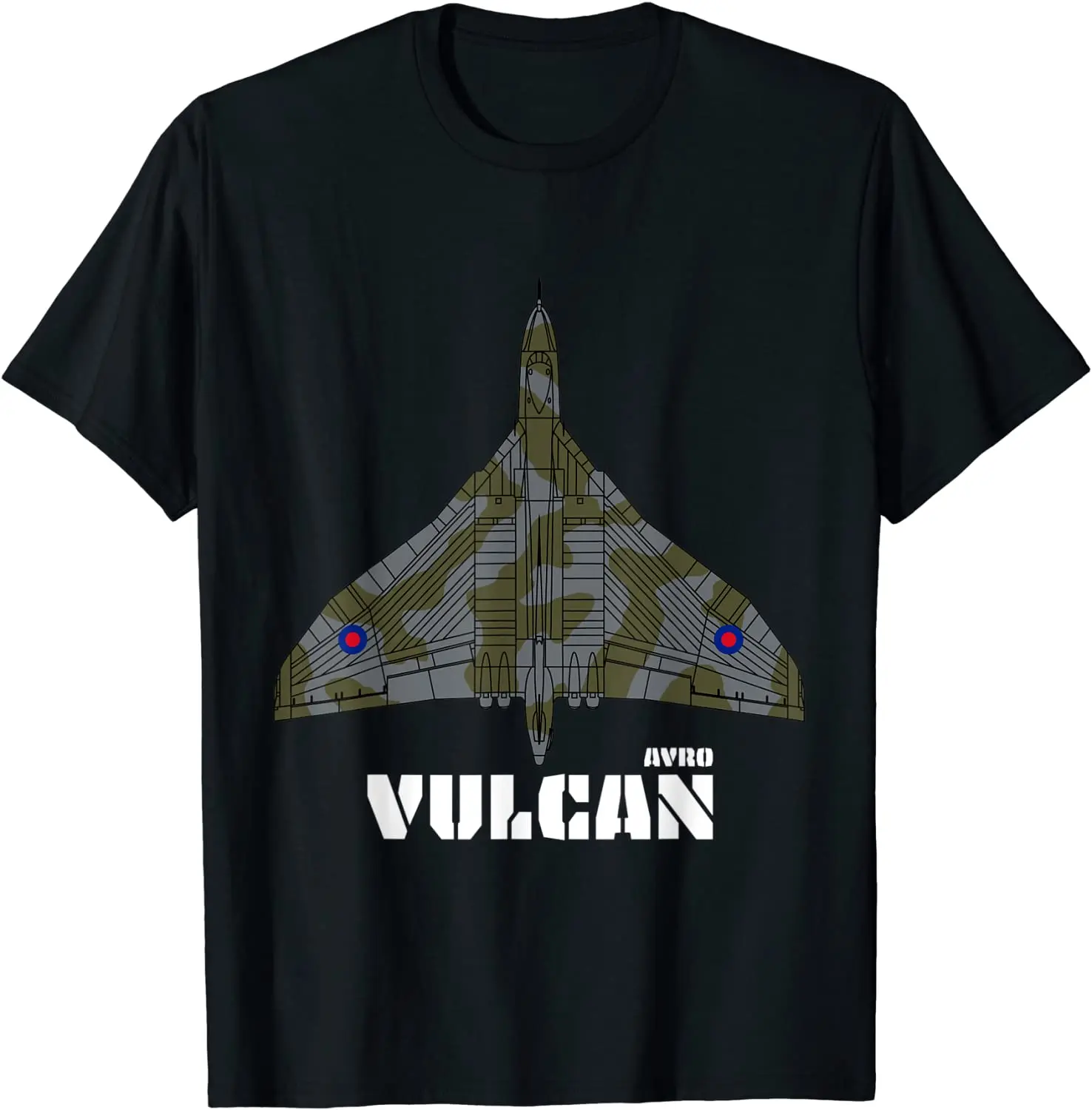

Avro Vulcan Bomber Men T-Shirt Short Sleeve Casual 100% Cotton O-Neck Summer Tees