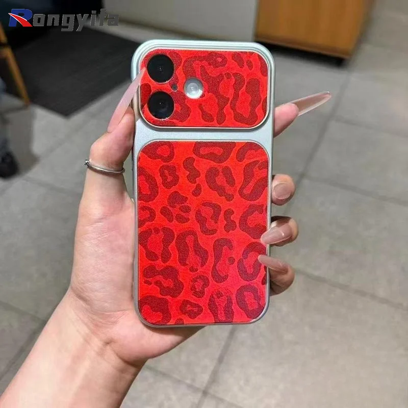 Фото Роскошный чехол для телефона из искусственной кожи с леопардовым принтом для Tecno Pova Spark Slim Pop 20 10 9 8 Camon 50 Pro Ultra itel P55 A50, стильный чехол №5