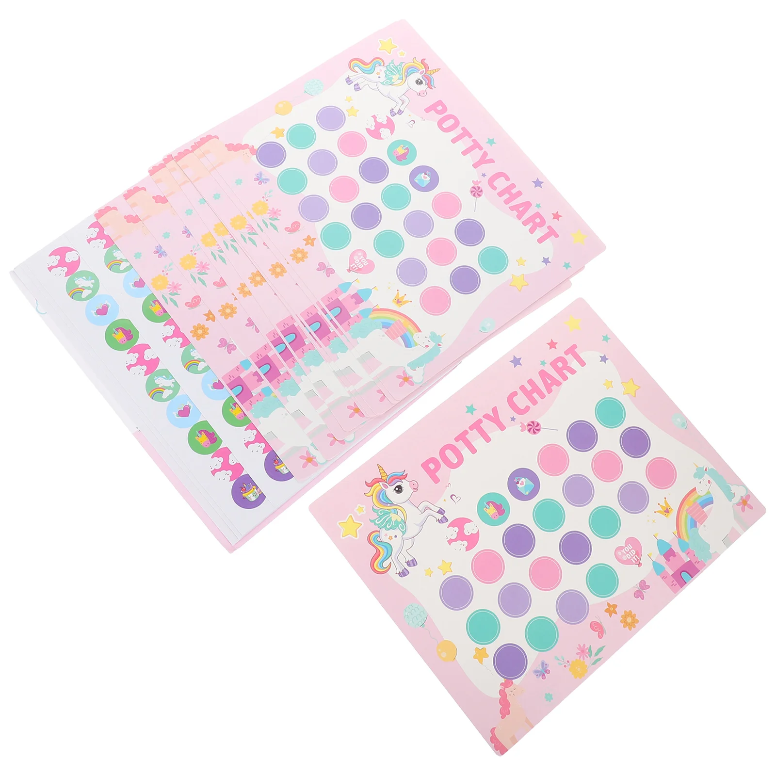 1 комплект таблицы приучения к горшку для малышей детей с наклейками таблица