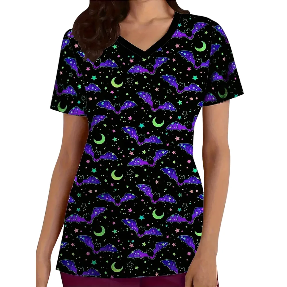 Униформа для Хэллоуина Женская медицинская с милым мультяшным принтом